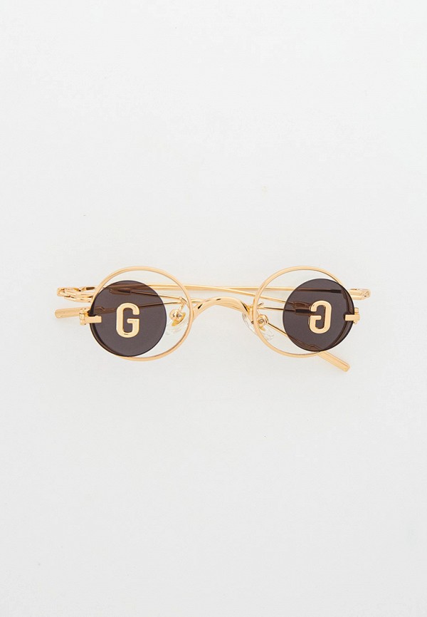 женские солнцезащитные очки kaizi, золотые
