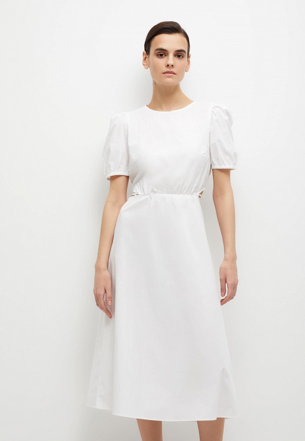 женское повседневные платье sela, белое