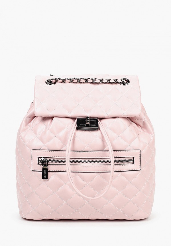 женский рюкзак vitacci, розовый