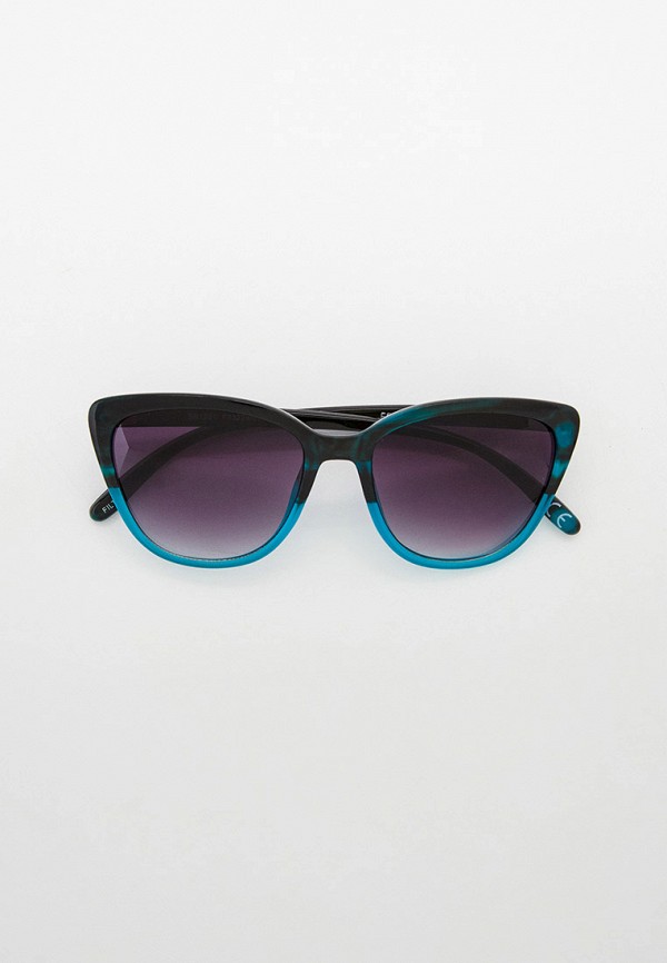 женские солнцезащитные очки кошачьи глаза foster grant, бирюзовые