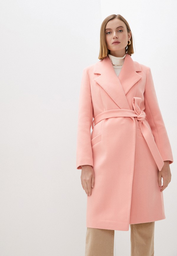 женское пальто vivaldi, розовое