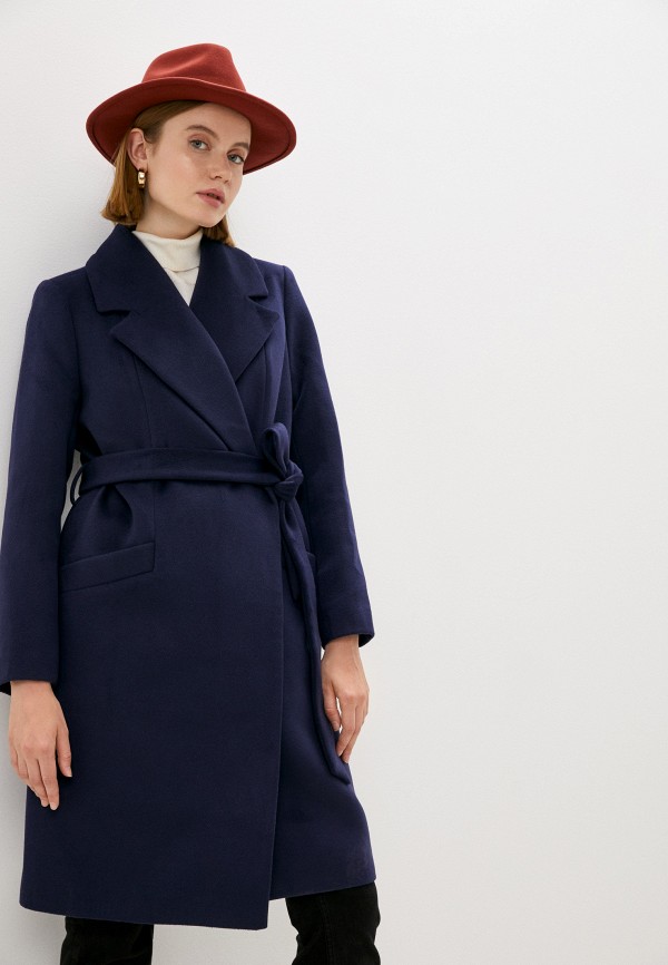 женское пальто vivaldi, синее