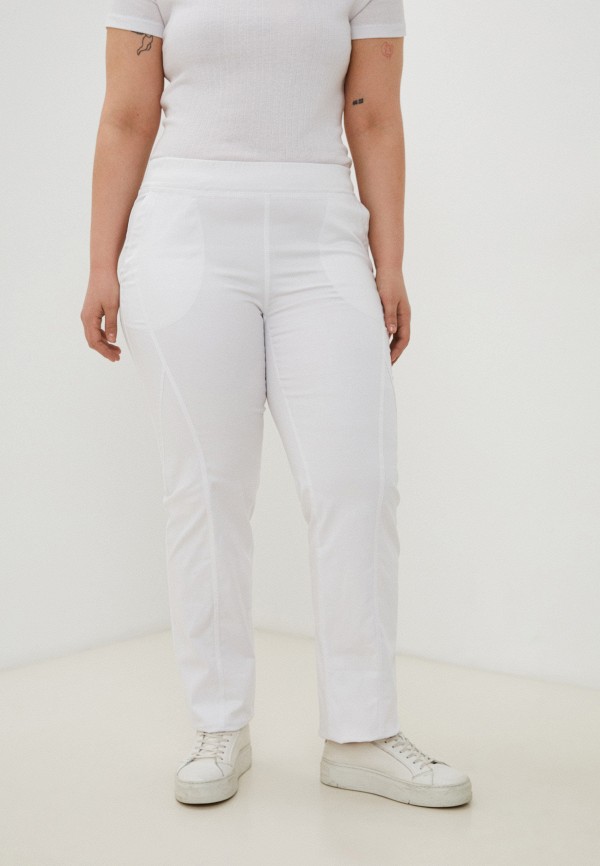 женские повседневные брюки olsi, белые