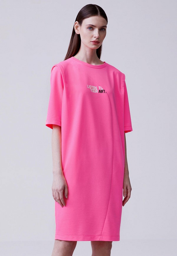 женское платье-футболки m.reason, розовое