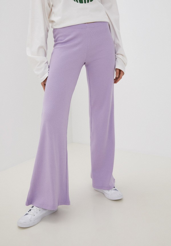 женские повседневные брюки liza volkova, фиолетовые