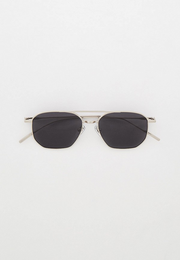 женские квадратные солнцезащитные очки ruxara, серебряные