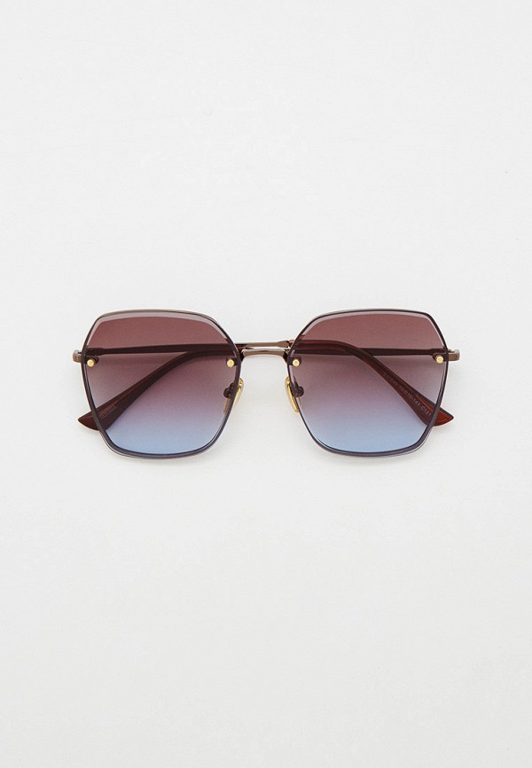 женские квадратные солнцезащитные очки ruxara, коричневые