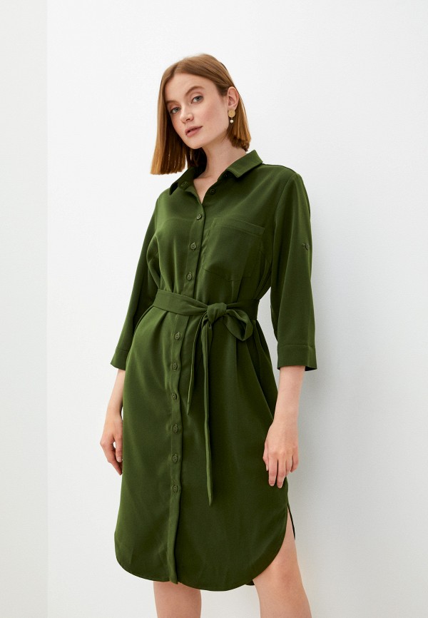женское платье-рубашки gabriela, зеленое