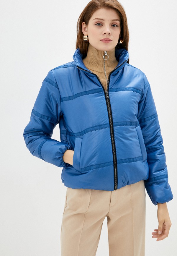 женская утепленные куртка vivaldi, синяя
