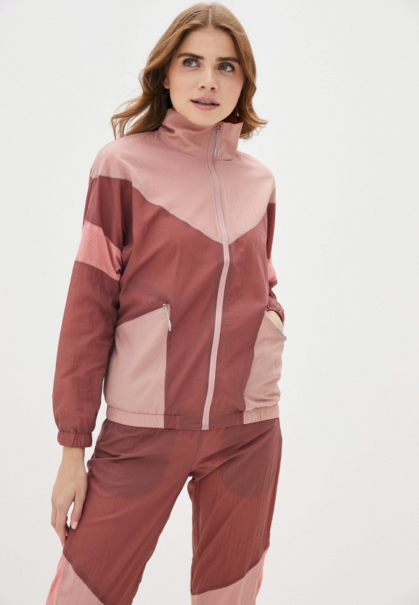 женская спортивные куртка urban tiger, розовая