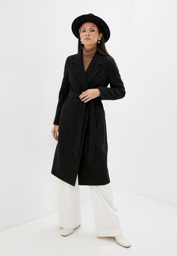 женское пальто almarosa, черное