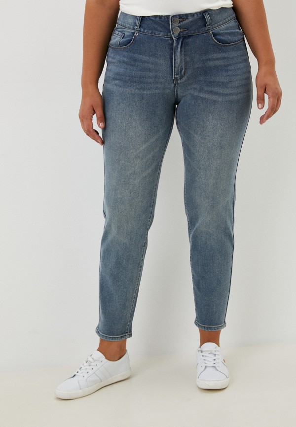 женские джинсы-мом adele fashion, синие