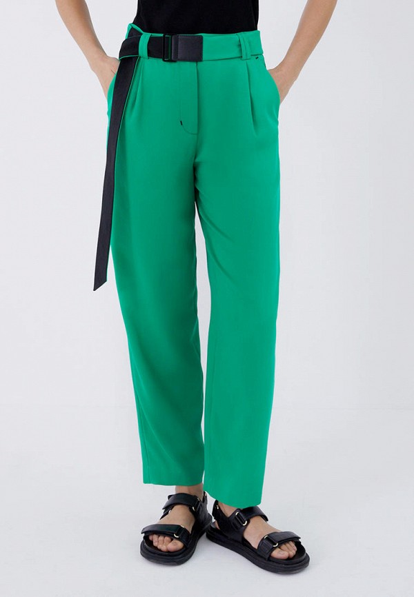 женские повседневные брюки m.reason, зеленые