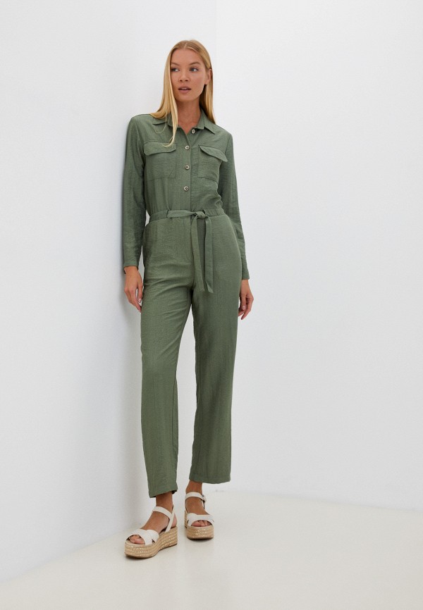 женский комбинезон с брюками pf, зеленый