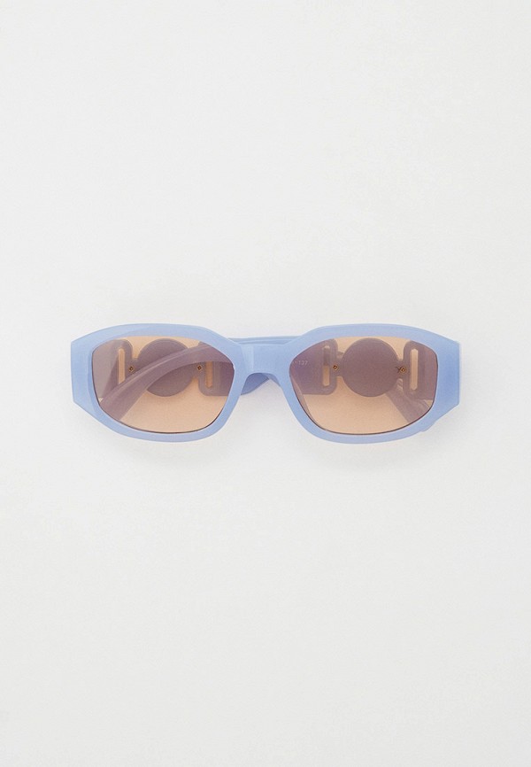 женские квадратные солнцезащитные очки bocciolo, голубые