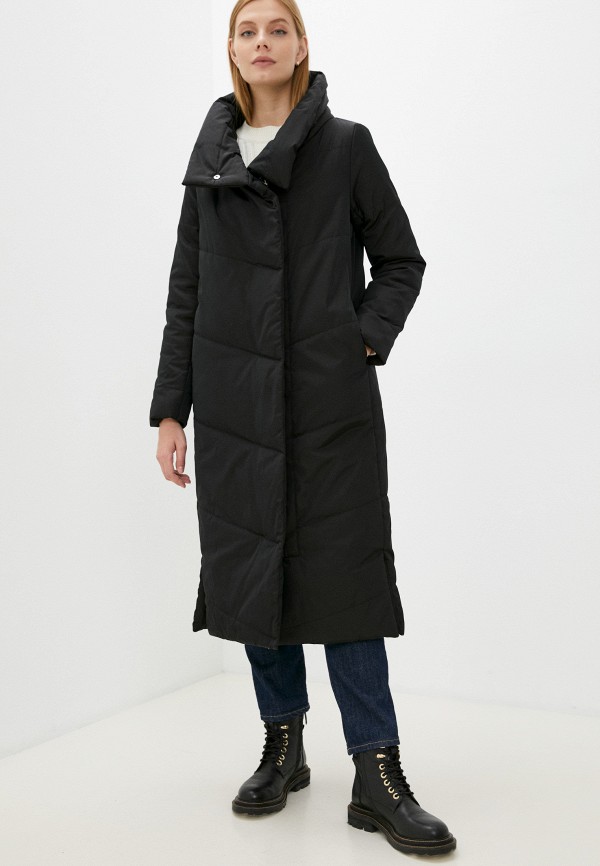 женская утепленные куртка d.jagazi, черная