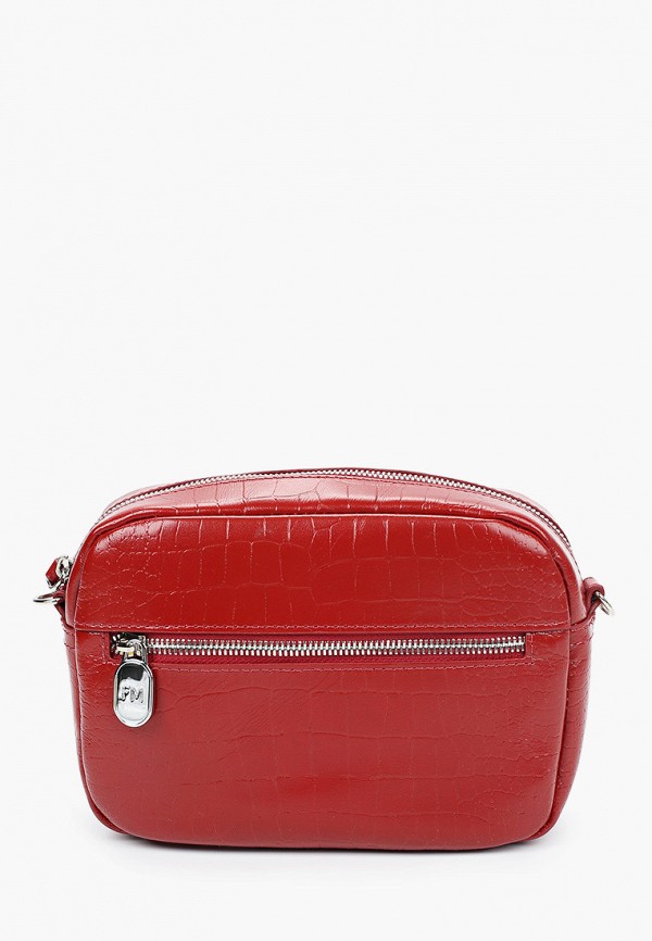 женская сумка через плечо franchesco mariscotti, красная
