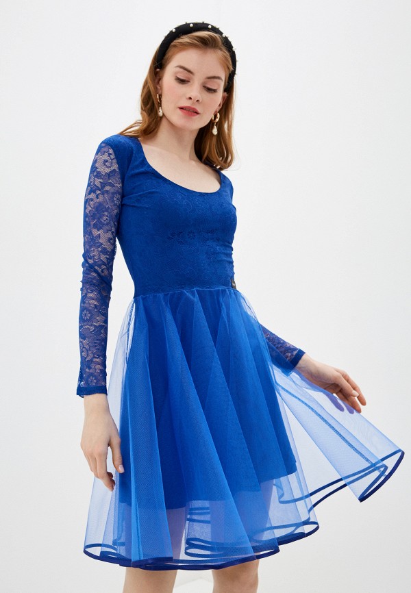 женское вечерние платье altranatura, синее