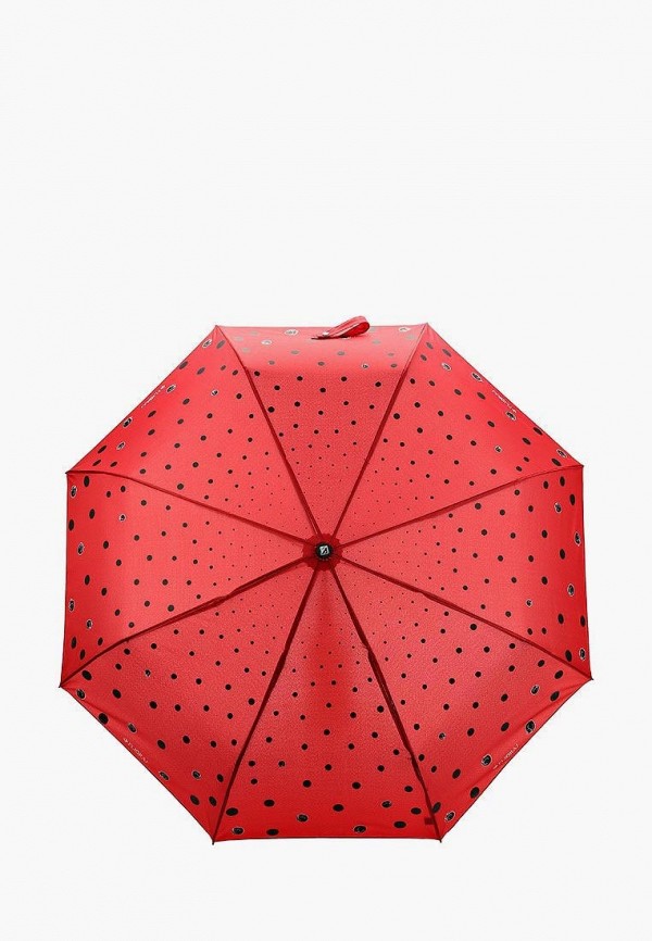 женский складные зонт flioraj, бордовый