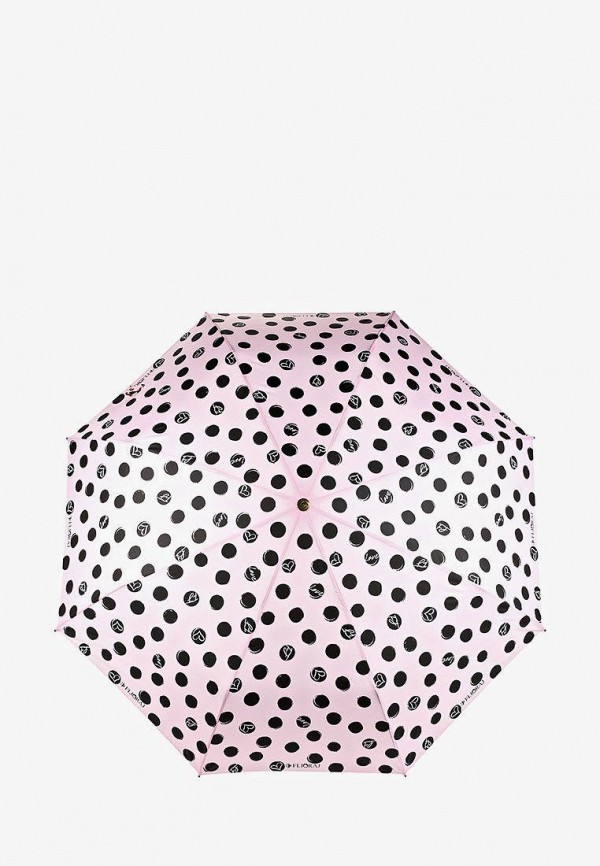 женский складные зонт flioraj, розовый