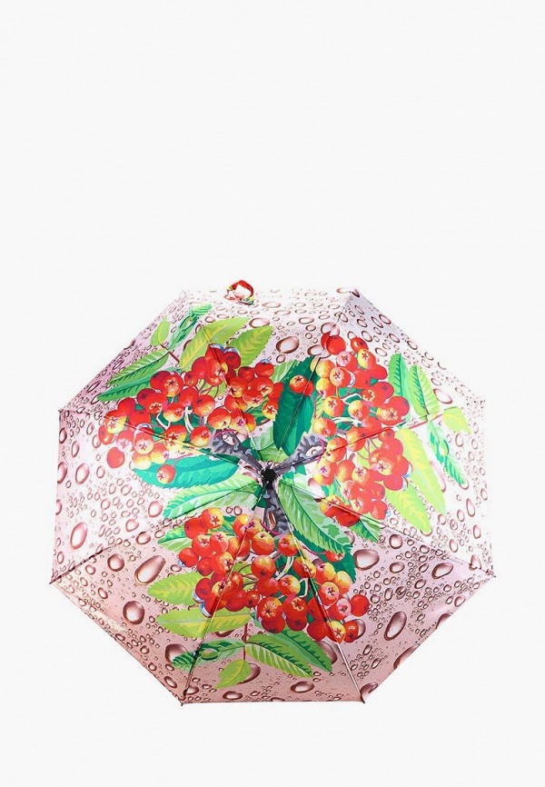 женский складные зонт flioraj, розовый
