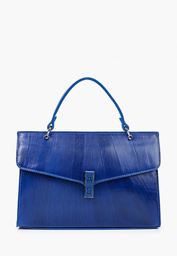 женская сумка с ручками alexander tsiselsky, синяя
