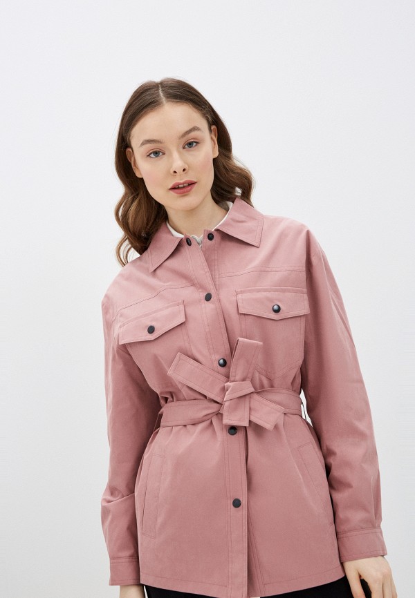 женская легкие куртка smith’s brand, розовая