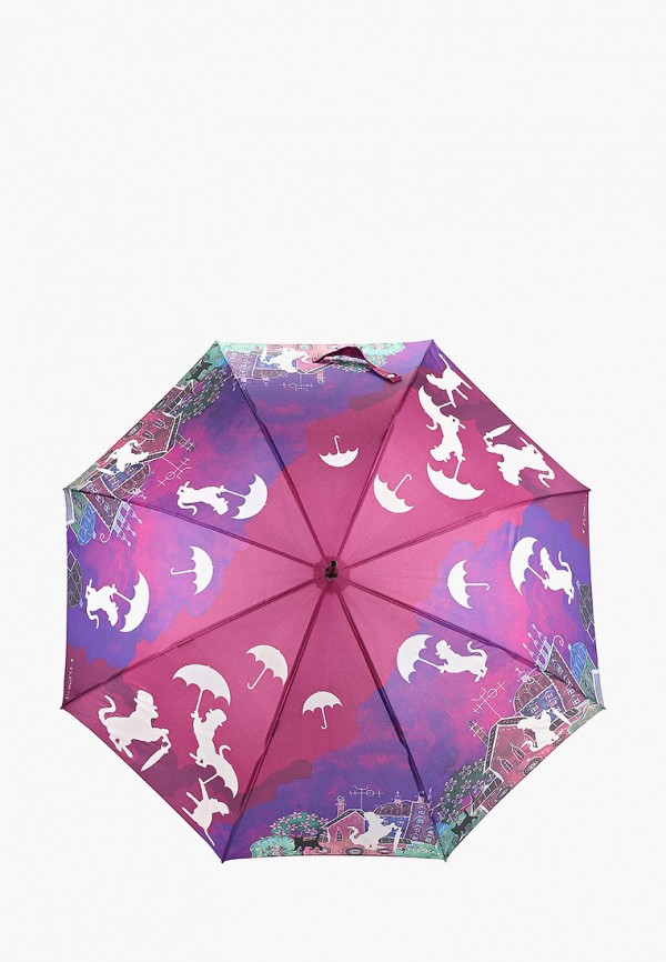 женский зонт-трости flioraj, фиолетовый