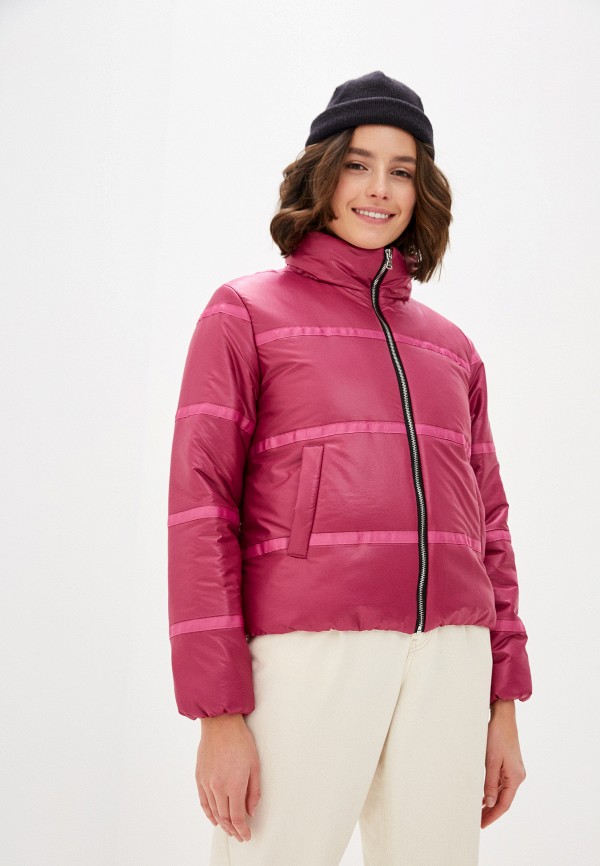 женская утепленные куртка vivaldi, фиолетовая