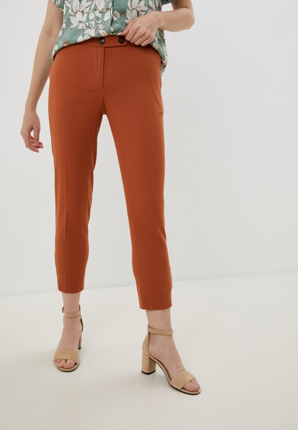 женские зауженные брюки antiga, оранжевые