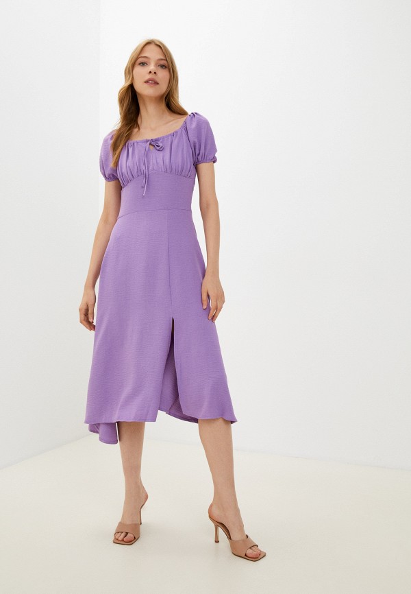 женское платье amandin, фиолетовое