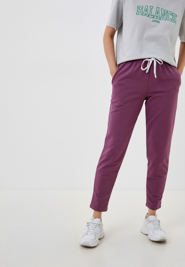 женские спортивные брюки новое кимоно, фиолетовые