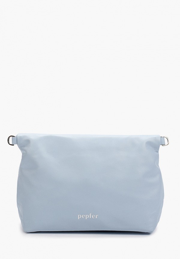 женская сумка через плечо pepfer, голубая