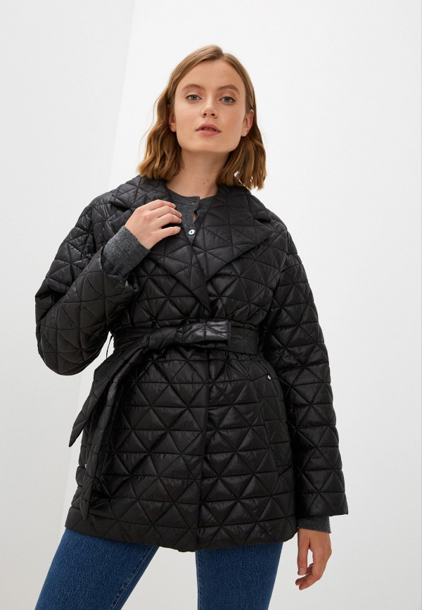женская утепленные куртка avalon, черная