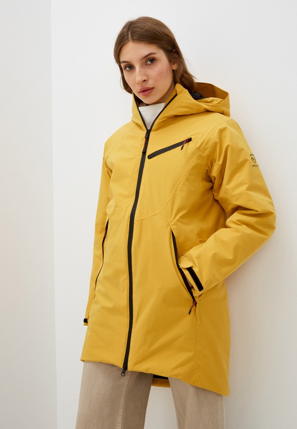 женская спортивные куртка northland, желтая