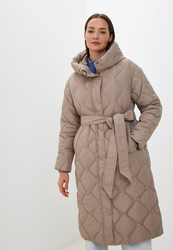 женская утепленные куртка fadjo, бежевая