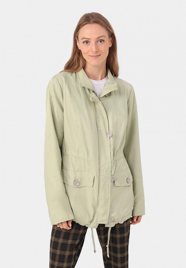 женская легкие куртка helena vera, зеленая