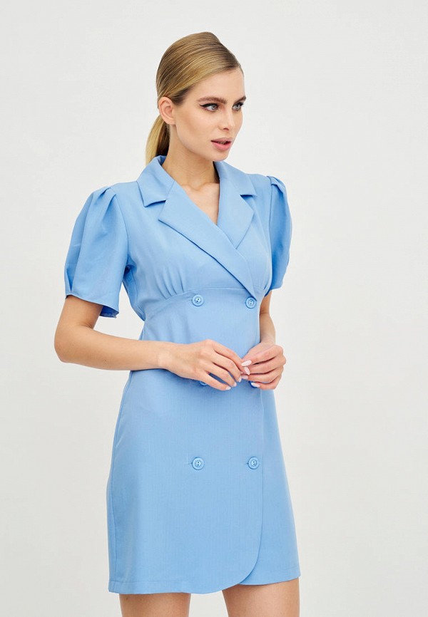 женское платье-пиджаки brandstoff, голубое