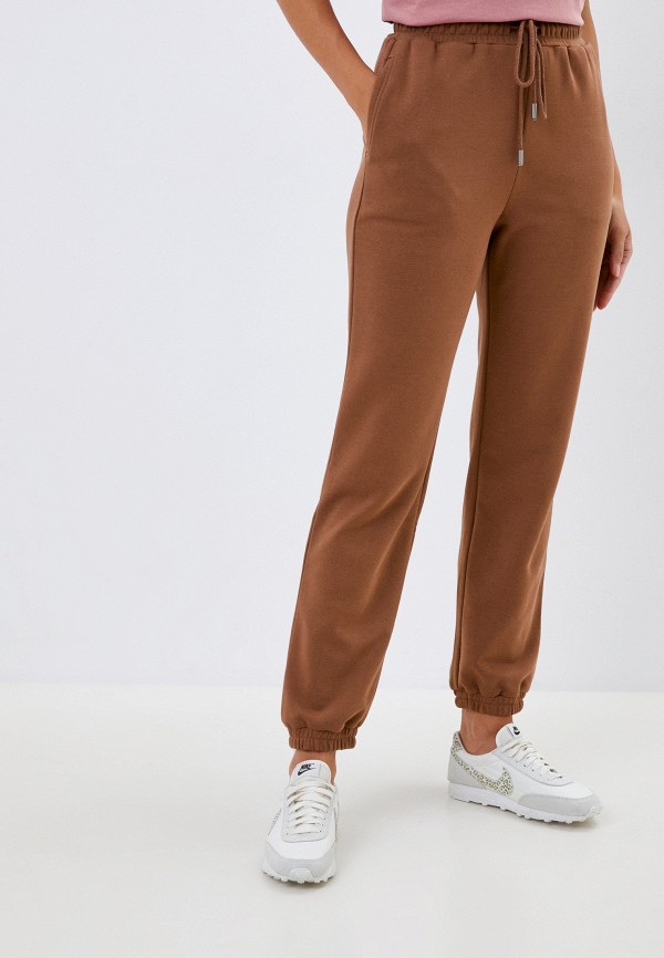 женские спортивные брюки nelva, коричневые