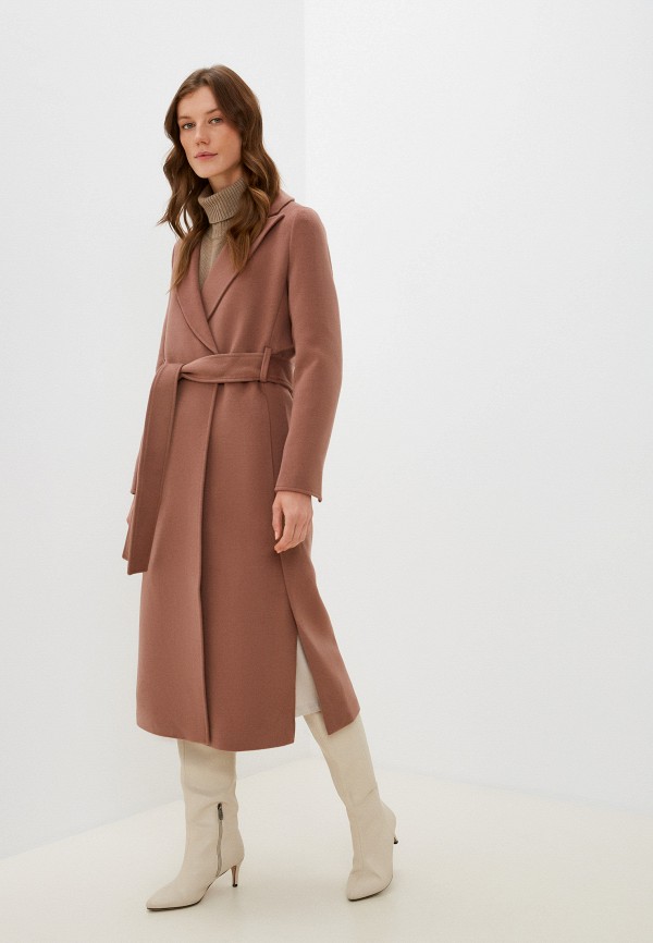 женское пальто vivaldi, коричневое