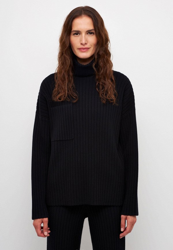 женский свитер sela, черный