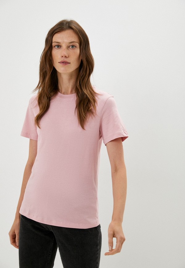 женская футболка mark formelle, розовая