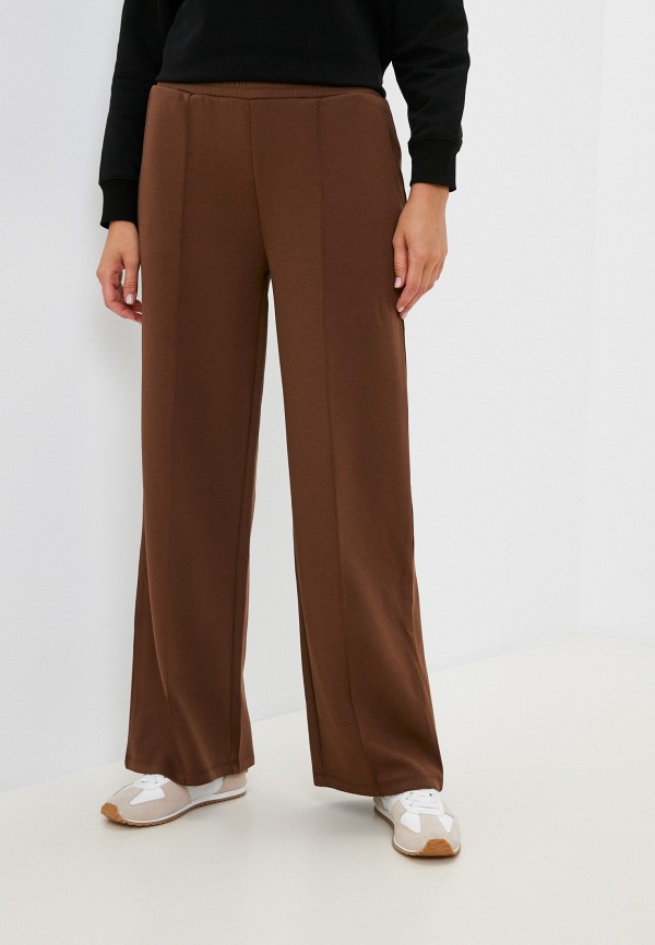 женские повседневные брюки o’stin, коричневые