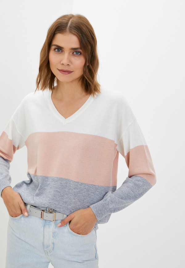 женский пуловер baon, разноцветный