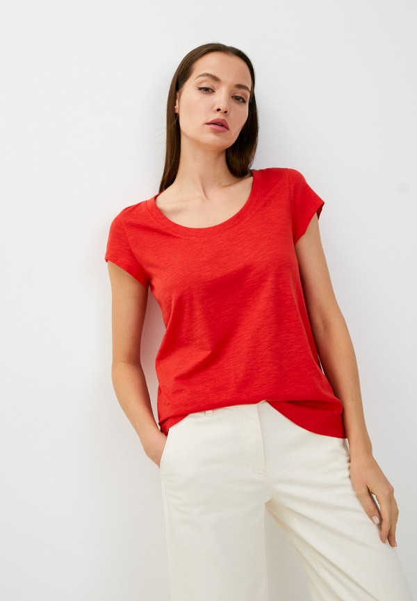 женская футболка gerry weber, красная