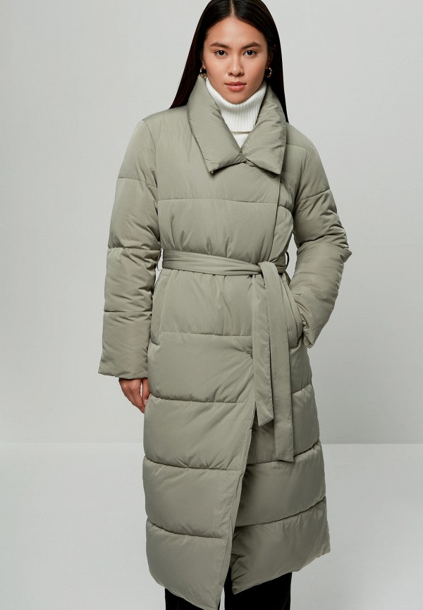 женская утепленные куртка zarina, хаки