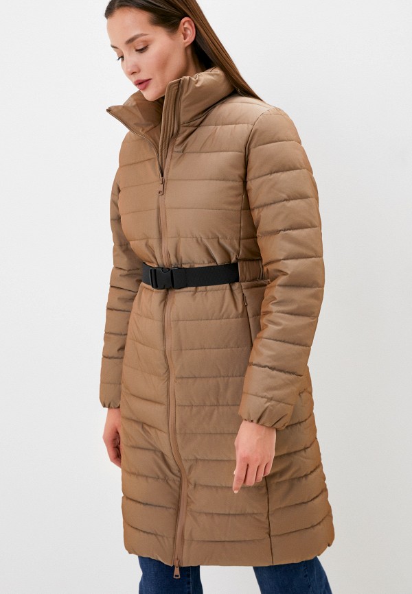 женская утепленные куртка baon, коричневая
