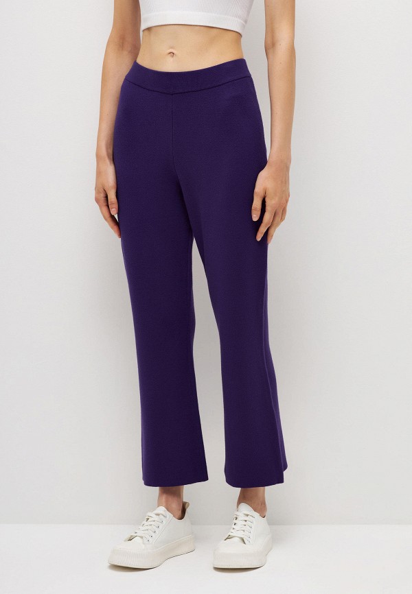женские повседневные брюки sela, фиолетовые