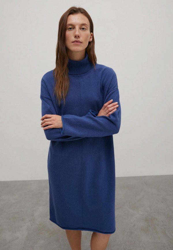 женское платье-свитеры finn flare, синее