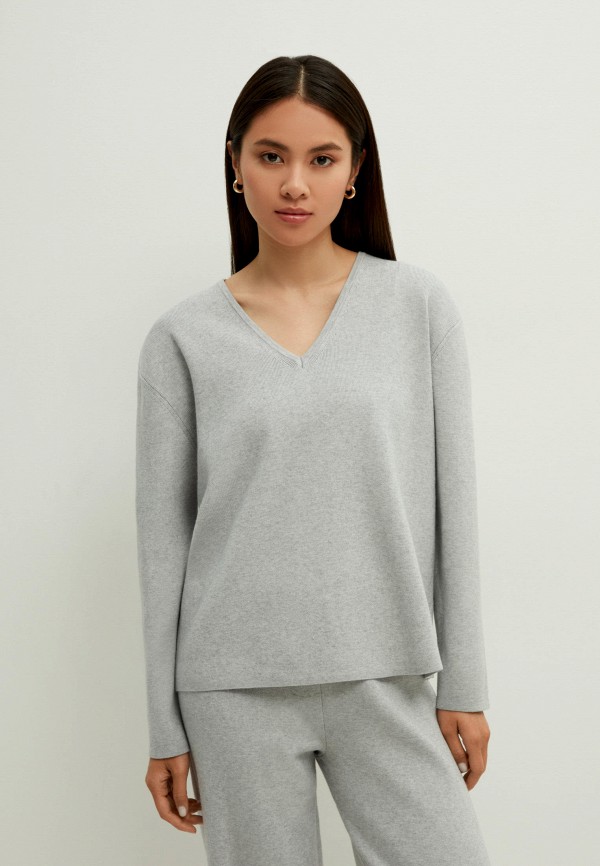 женский пуловер zarina, серый